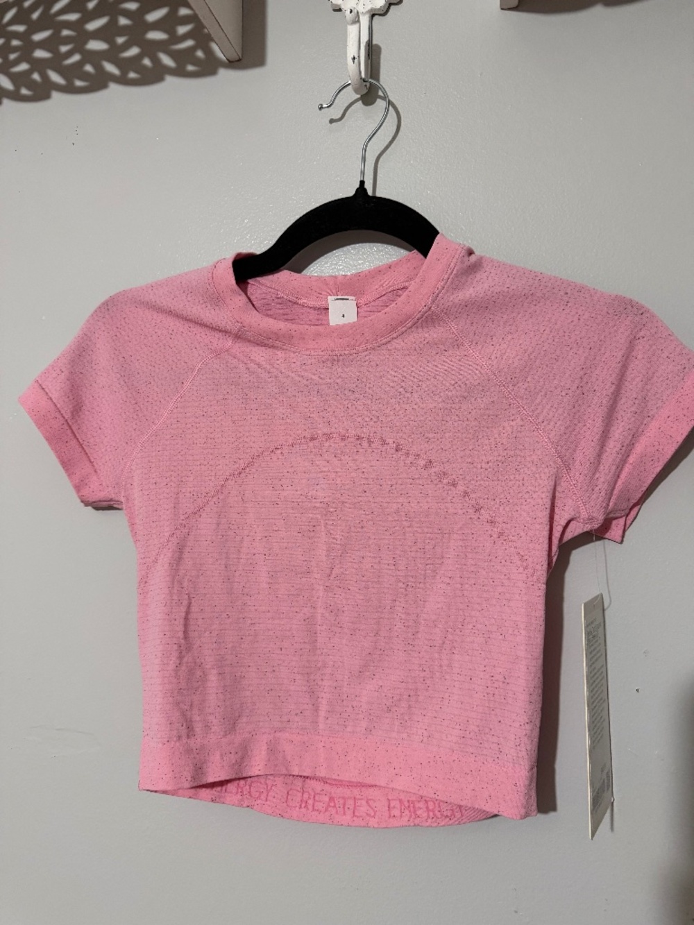 Lululemon Swiftly Tech Cropped Short-Sleeve Shirt 2.0. NWT